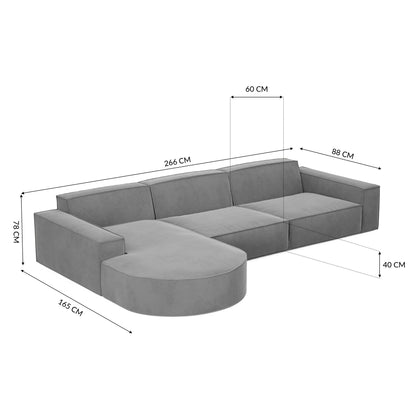 Canapé Astoria L – Élégance et Confort